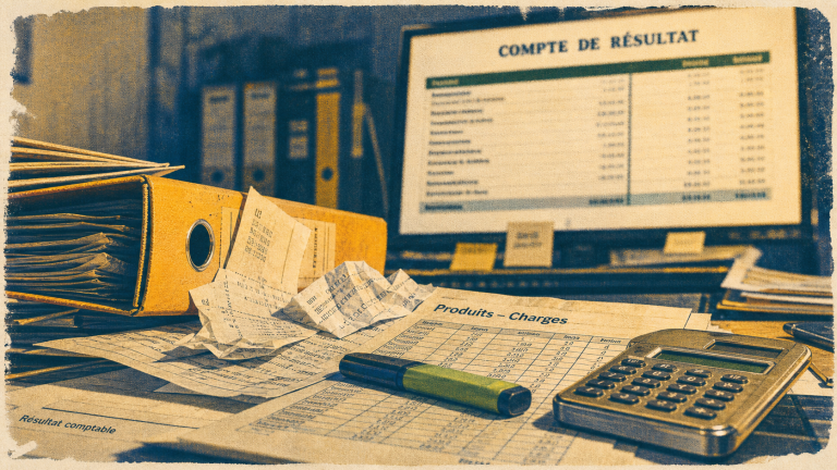Calculer le résultat comptable : tableau et calculs pour interpréter le résultat