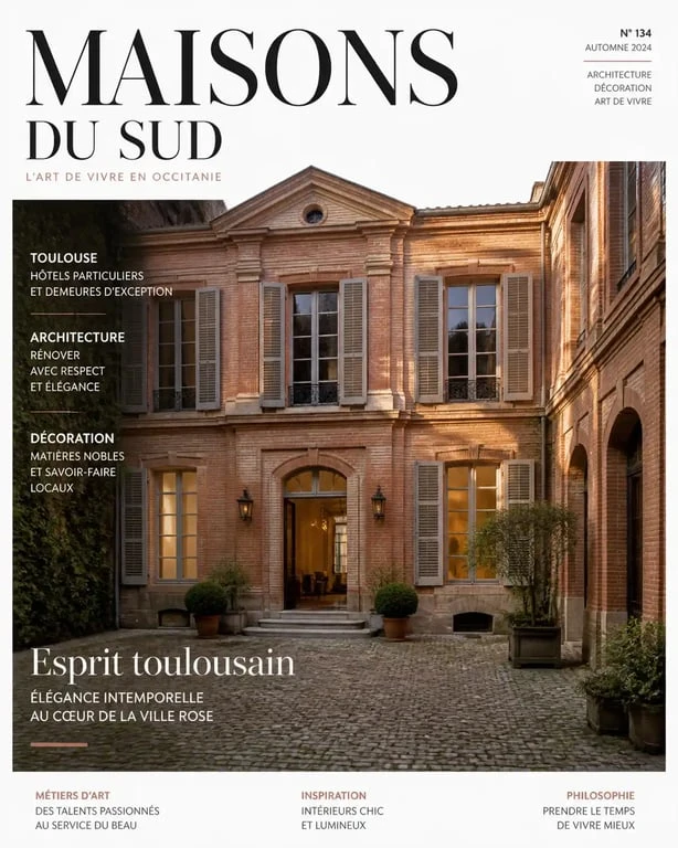Hôtel particulier de luxe à Toulouse, immobilier de prestige dans la Ville Rose