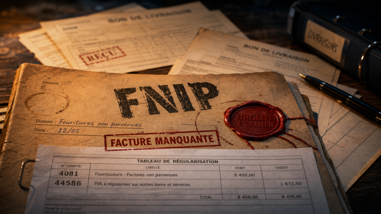 Facture non parvenue comptabilisation pour clôture comptable