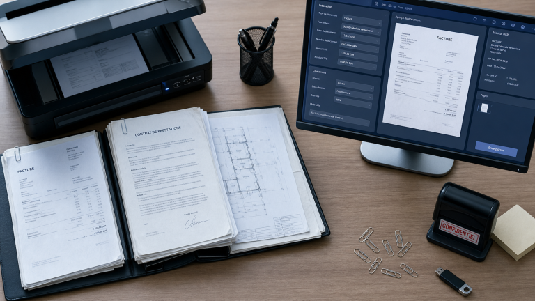 Logiciels GED : centraliser documents, indexation et OCR