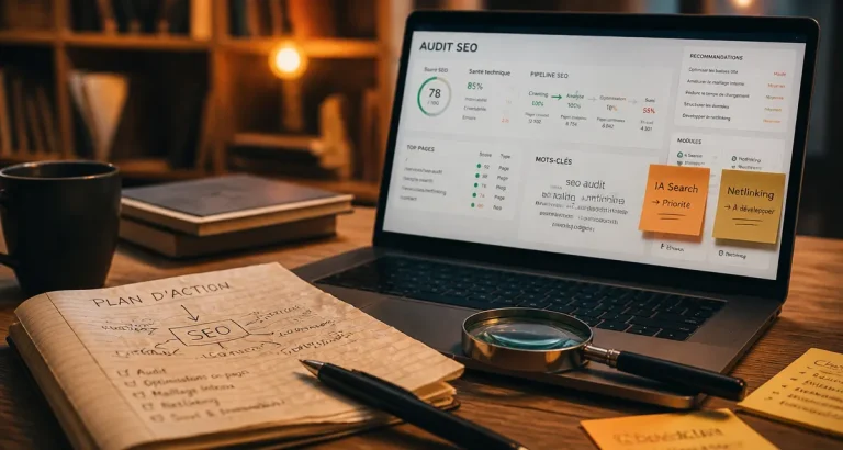 Meilleur formation SEO : audit SEO, netlinking, IA Search