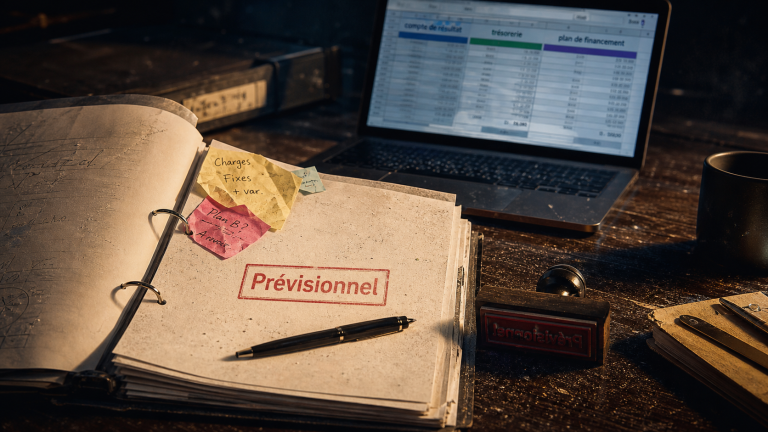 Prévisionnel gratuit : 3 tableaux financiers pour convaincre un banquier