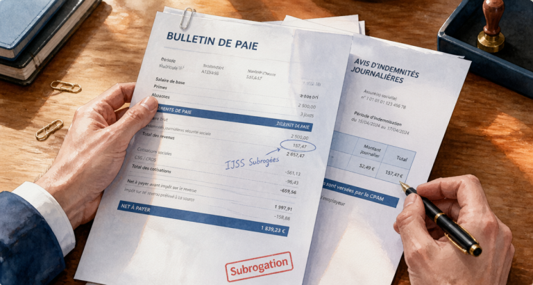 subrogation avantage et inconvénient documents RH
