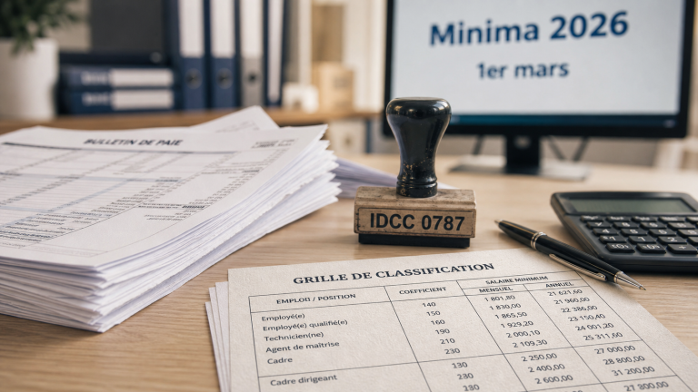 Convention expert comptable salaires 2026 télétravail points de vigilance