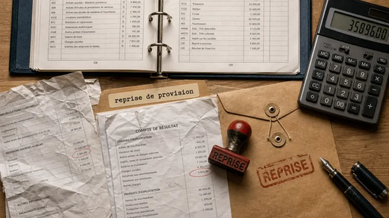 Reprise de provision : preuve disparition du risque (compte 787)