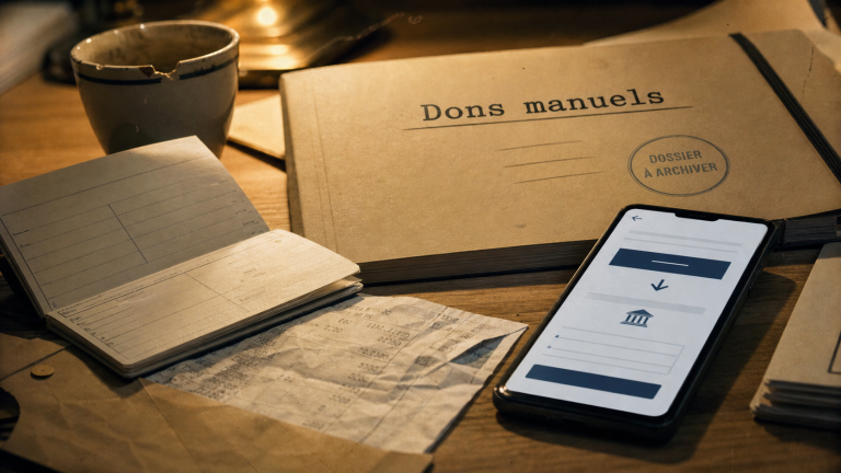 Virement bancaire controle fiscal : montants surveillés et dons manuels
