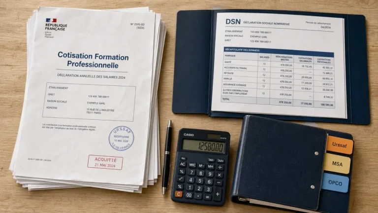 DSN, IDCC, OPCO : ce qu’il faut vérifier pour la cotisation formation professionnelle Cotisation formation professionnelle : vérifier DSN, IDCC et OPCO