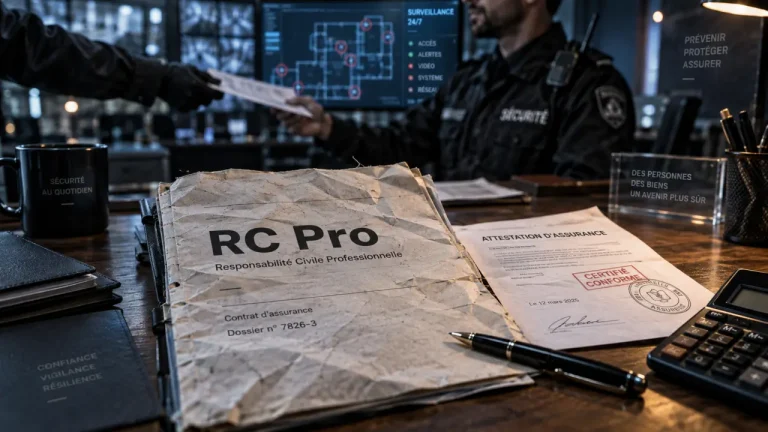Assurance entreprise securite : RC Pro et attestation CNAPS
