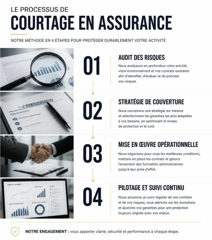 Processus de souscription à une assurance entreprise avec Loop