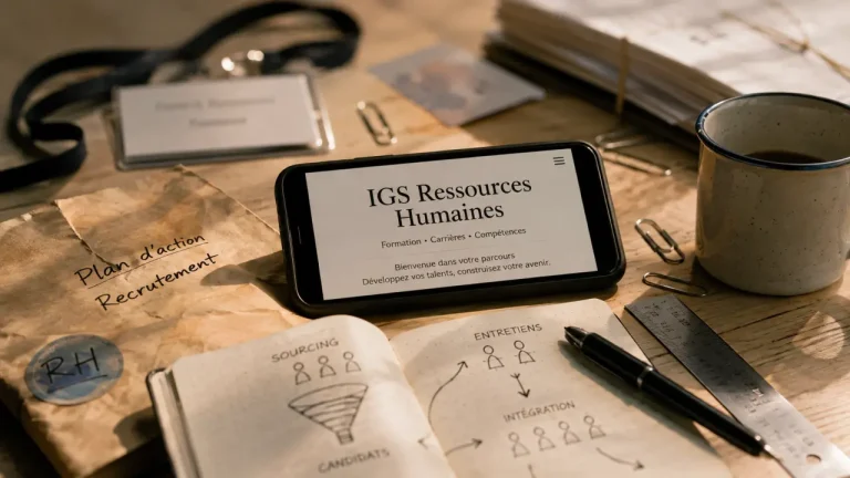 igs ressources humaines formation RH Bac+3 à Bac+5