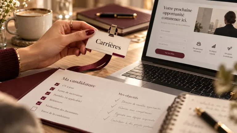 L'Oréal recrutement : badge Carrières et candidature en ligne